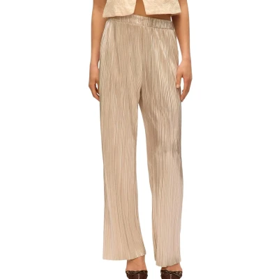 Afbeelding van VERO MODA straight regular waist casual broek zilver