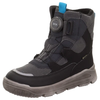 Afbeelding van Superfit MARS Snowboots voor kinderen, Maat: 31, Schwarz/hellgrau Imitatieleer/ textiel