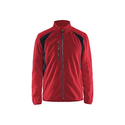 Afbeelding van Blaklader Fleecejack 4730 2510 Rood/Zwart XL