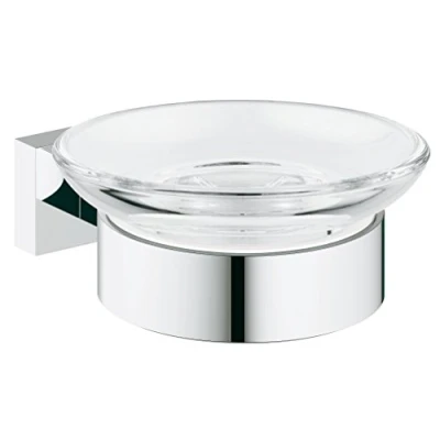 Afbeelding van Grohe Essentials Cube zeepschaal met houder chr.