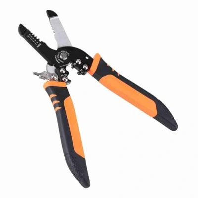 Afbeelding van Multifunctionele Tang Mangaan Staal Legering Multitool Elektricien Draad Stripper Strippen Krimpen Vastklemmen Snijden Handgereedschap