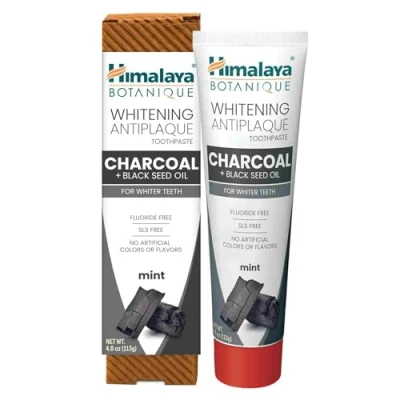 Afbeelding van Himalaya Toothpaste Whitening Mint with Charcoal + Black Seed Oil 113g