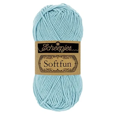 Afbeelding van Scheepjes Softfun 2432 Light Blue Garen 10x50g