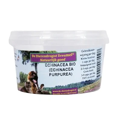 Afbeelding van Dierendrogist Echinacea Bio Capsules