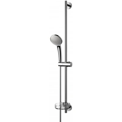 Afbeelding van Ideal Standard Idealrain glijstangset met handdouche 100mm Ø 1 stand