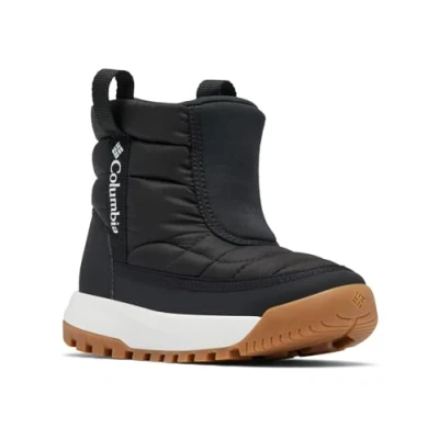 Afbeelding van Columbia Unisex Snowtrot Mid Snow Boot voor kinderen, Zwarte Zee Zout, 8 UK Child