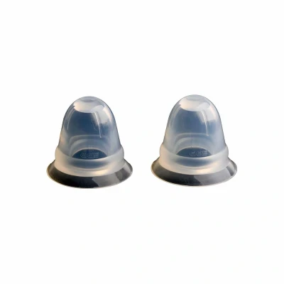 Afbeelding van Super Silicone Tepelzuigers Large Transparant