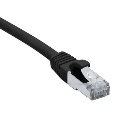 Afbeelding van Netwerkkabel RJ45 CAT 6 F/UTP LSOH SNG zwart 10 m