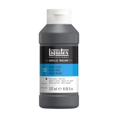 Afbeelding van Liquitex Zwarte Gesso 237ml