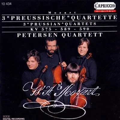Afbeelding van Petersen Quartett Mozart: 3 Prussian Quartets (CD)