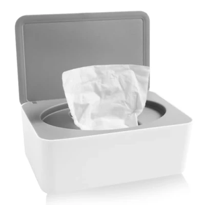 Afbeelding van Doos voor vochtige doekjes, babydoekjesbox, kinderdoekjesetui, toiletpapier, opbergkoffer, zakdoekhouder, auto, kunststof, doekjesdispenser, doekjesbox, servettenbox