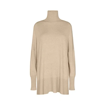 Afbeelding van SOYACONCEPT Dames SC Dollie Sweater, 98205 zand melange, klein