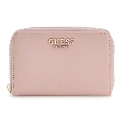 Afbeelding van GUESS Portemonnee Laurel Zip Around Wallet Rose Roze