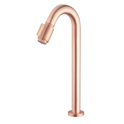 Afbeelding van Wiesbaden Victoria luxe fonteinkraan XL 1/2&#039;&#039; geborsteld koper