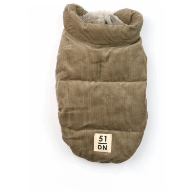 Afbeelding van 51 Degrees Velours Beige Hondenkleding 48 cm