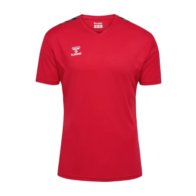 Afbeelding van Hummel Lauthentic Sport Tshirt, Heren, Maat: XXL, True red