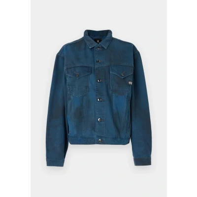 Afbeelding van G STAR RAW Oversized Wmn Jackets voor dames, Meerkleurig (sea blue vintage denim wash gd D23643 D338 G266), XS