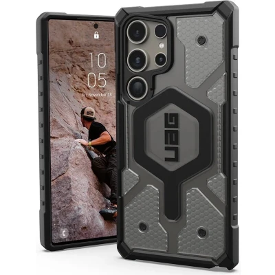 Afbeelding van Urban Armor Gear Pathfinder Backcover Samsung Galaxy S24 Ultra Ice, Transparant MagSafe compatible
