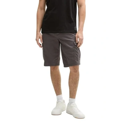 Afbeelding van TOM Tailor Regular Printed Shorts, Heren, Maat: 33, Anthra