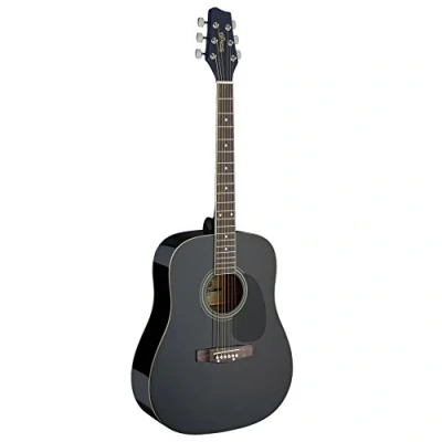 Afbeelding van STAGG DREADNOUGHT AC.GT. BLK