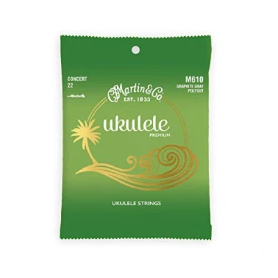 Afbeelding van Martin Strings M610 Premium Polygut snaren voor concert ukelele