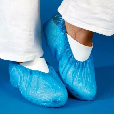 Afbeelding van Schoenovertrek disposable blauw 100 stuks