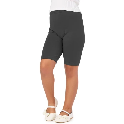 Afbeelding van Merry Style MS MS10 132 LE Meisjes Leggings Sport Vrijetijdsbroek Kort Viscose Sporbroek Yogabroek Grafiet 134