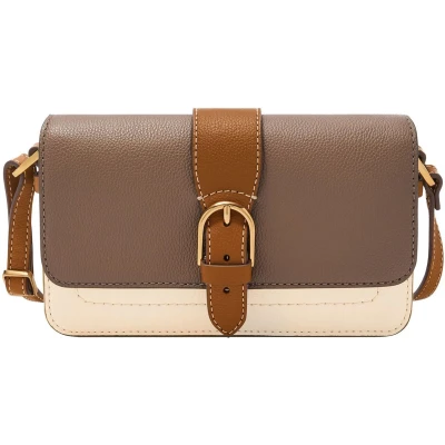 Afbeelding van Fossil Dames Zoey Crossover Body Bag, Wit, wit