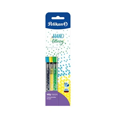 Afbeelding van Pelikan, zz3_ARCHIV_Pen_to_pen, Inktstift inky 0,5mm 817097 3 stuks ass. (Assortiment, 3 x)