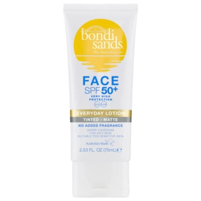 Afbeelding van Bondi Sands Everyday Matte Tinted Face Lotion SPF 50+