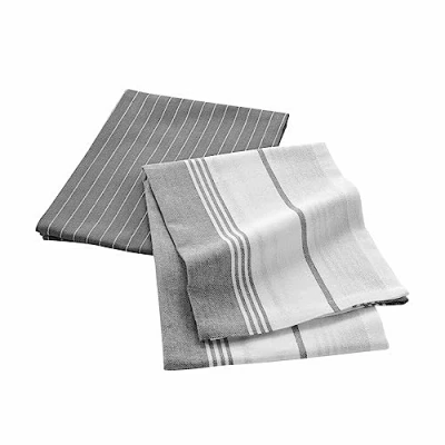 Afbeelding van douceur d&#039;intérieur, 2 theedoeken (50 x 70 cm) Grand Chef, geweven katoen