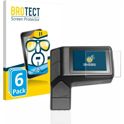 Afbeelding van BROTECT Screenprotector voor Giant Ridecontrol Dash Folie Beschermfolie transparant (6 Stuks)