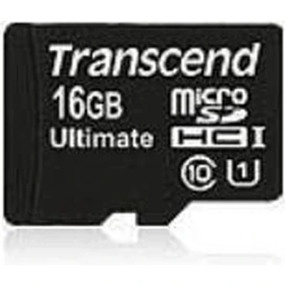 Afbeelding van Transcend 16GB Micro SDHC Class 10 UHS I 600x (Ultimate)