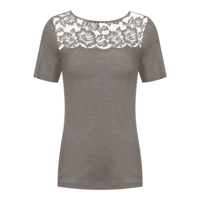 Afbeelding van mey Hemd, Dames, Maat: 34/36, Deep taupe