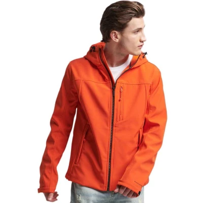 Afbeelding van Superdry Hooded Jas, Heren, Maat: Small, Bold orange