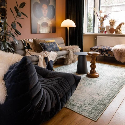 Afbeelding van Vintt Vloerkleed Duuk Groen 190 x 290 cm (L)