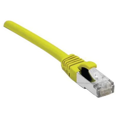 Afbeelding van Netwerkkabel DEXLAN RJ45 op snoer CAT 7 S/FTP LSOH SNG geel 1 m