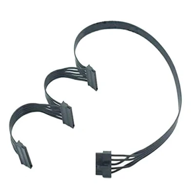 Afbeelding van GinTai Modulaire voeding SATA kabel vervangen voor Coolermaster V1200 V750 V650 5Pin to 3