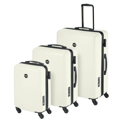 Afbeelding van Princess Traveller PT01 Kofferset Pearl White SML
