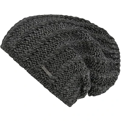 Afbeelding van Chillouts beanie muts Anouk dark grey lengte ca 26 cm