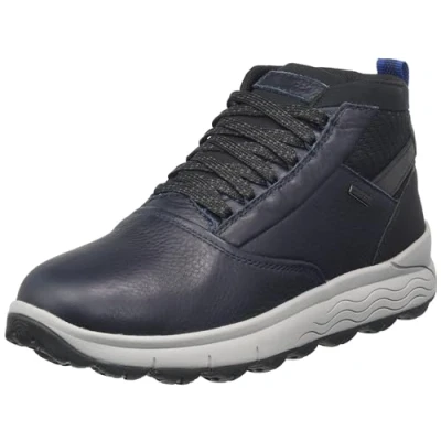 Afbeelding van Geox Heren U Spherica 4x4 B ABX enkelboot, Navy, 42 EU
