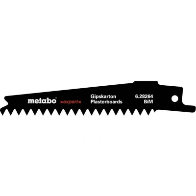 Afbeelding van Metabo 628264000 5 reciprozaagbladen, gipskarton100 Zaagbladlengte 100 mm stuk(s)