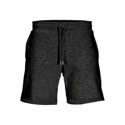 Afbeelding van JACK &amp; JONES Jpstgordon Jjalvis Sweat Shorts NAF Sweatshorts voor heren, zwart/detail: melange, S