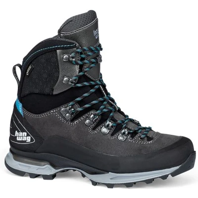 Afbeelding van Wandelschoen Hanwag Alverstone II Wide Lady GTX Asphalt Ocean Schoenmaat 39,5 (UK 6)