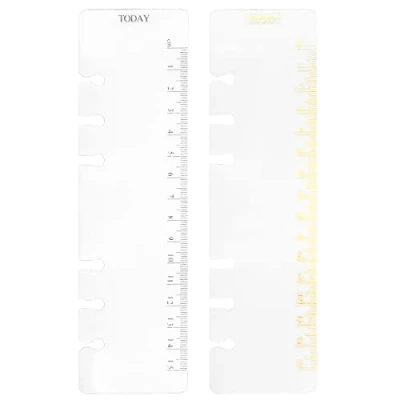 Afbeelding van D Ringband Accessoires Gestanste Mapvakken Distributie Liniaaltabblad (Grouler, A6)