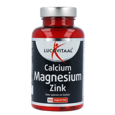 Afbeelding van 2+2 gratis: 3x Lucovitaal Calcium Magnesium Zink 100 tabletten