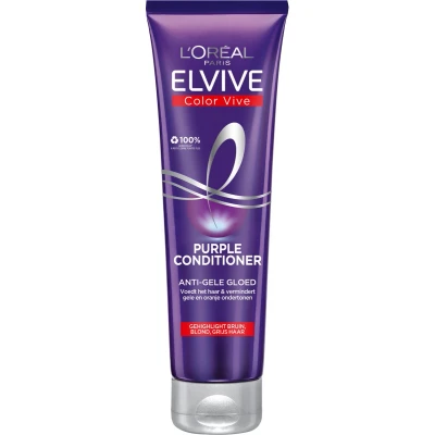 Afbeelding van 3x L&#039;Oréal Elvive Color Vive Purple Conditioner 150 ml