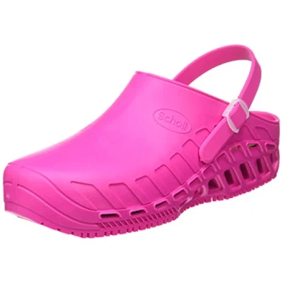 Afbeelding van Medische Klomp Scholl Unisex Evo Fuchsia Schoenmaat 42