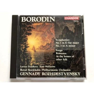 Afbeelding van Larissa Dyadkova, Royal Stockholm Philharmonic Orchestra Borodin: Symphonies Nos 1 &amp; 3 (CD)