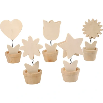 Afbeelding van Memoclip Creotime 5 x 2 stuks assorti